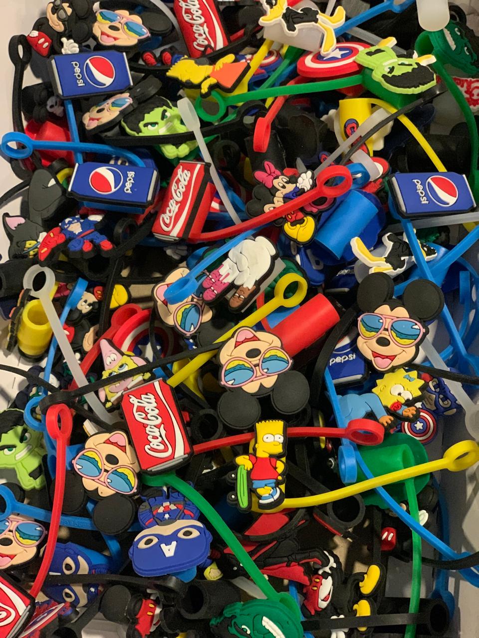 10 pieces Straw Caps