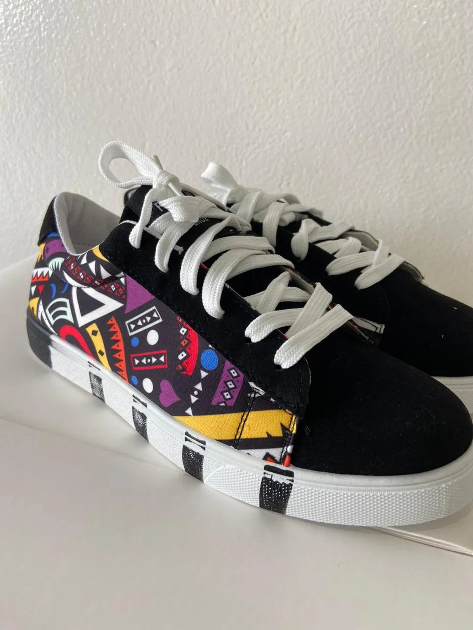 Unieke print comfortabele sneakers.