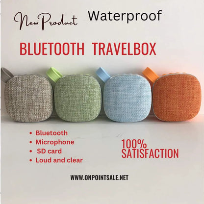 Travel Waterproof Bluetooth Box